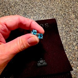 Lagos Swiss Blue Topaz Stud Earrings